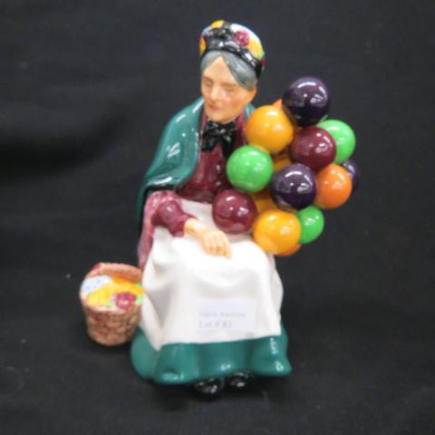 Appraisal: Royal Doulton Figurine Old Balloon Seller HN excellent