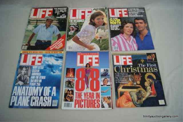 Appraisal: Group of LIFE Monthly MagazinesThis is for a nice lot