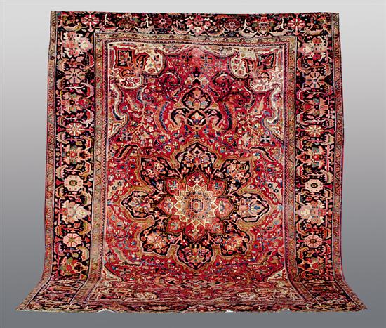 Appraisal: Persian Heriz carpet ' x '