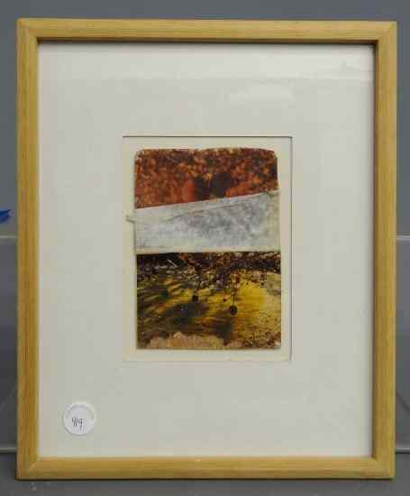 Appraisal: Mixed media signed and dated ''Orchard II William McGee'' -