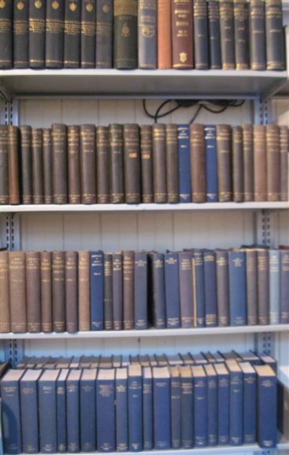 Appraisal: Lot Navy Society and Naval Reference Books Incl Clowes William