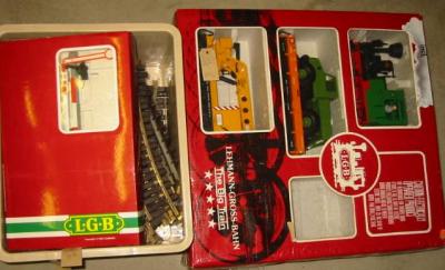 Appraisal: A Lehmann-Gross-Bahn Big Train Set No boxed E a LGB