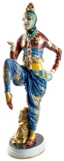 Appraisal: A PORCELAIN FIGURE OF A KOREAN DANCER ROSENTHAL HOLZER-DEFANTI CIRCA