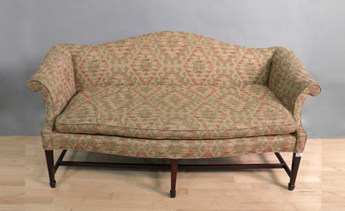 Appraisal: George III style mahogany sofa