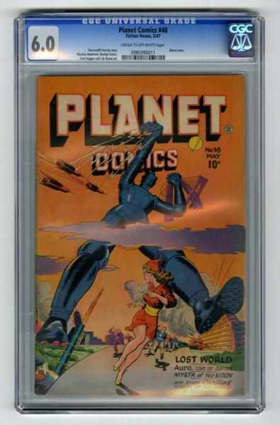 Appraisal: Planet Comics CGC Fiction House Click for full description