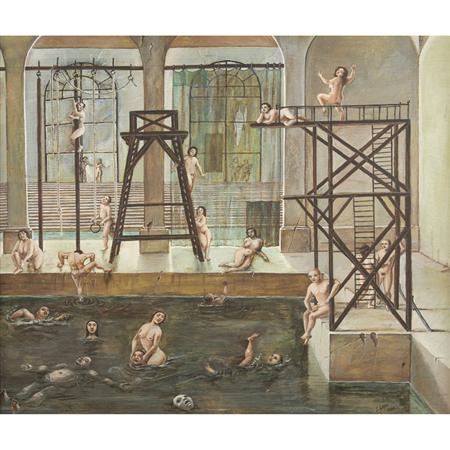 Appraisal: Stanislas Lepri Italian - La Piscine Estimate -