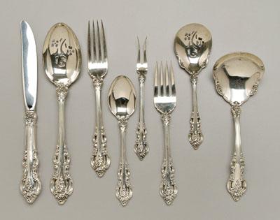 Appraisal: Towle El Grandee sterling flatware pieces no monogram oz T