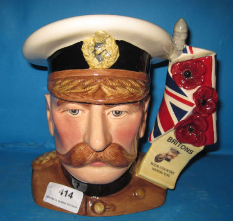 Appraisal: Royal Doulton Large Character Jug Lord Kitchener D limited edition