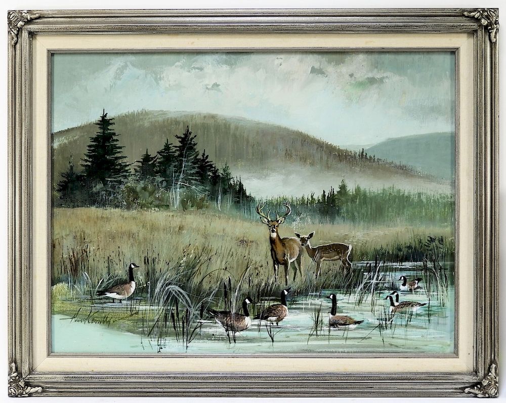 Appraisal: Howard Connolly New England Mountainous Landscape Howard Connolly Rhode Island