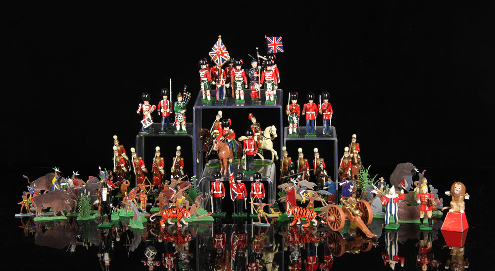 Appraisal: - Collection of Toy Soldiers Collection of toy soldiers to