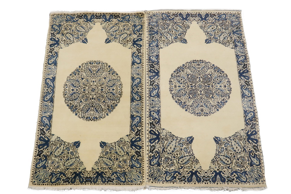 Appraisal: PR OF KERMAN RUGS - EACH '- X '- Southeast