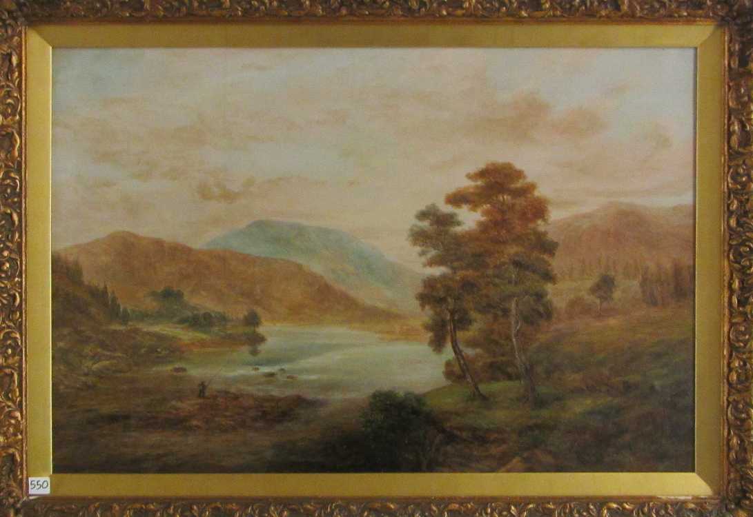 Appraisal: R E LUND OIL ON CANVAS United Kingdom th century