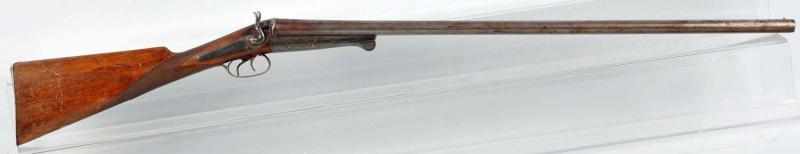 Appraisal: W Moore Underlever Shotgun Description Cal GA gage Manufacture date