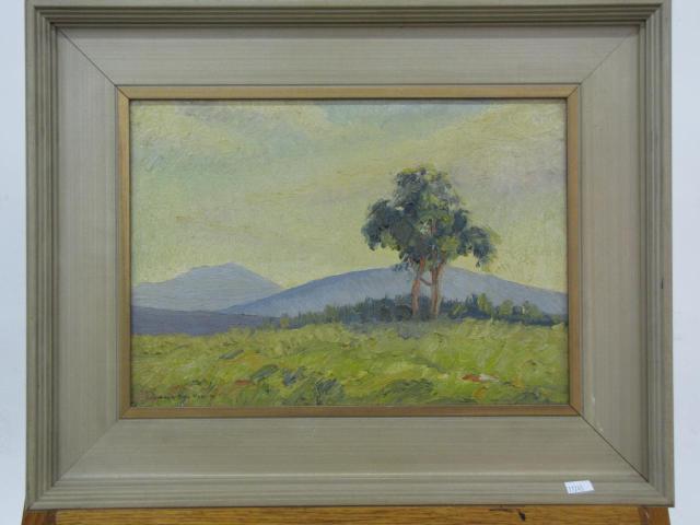 Appraisal: Gordon Benjamin Mess IN - x Oil on Board Signed