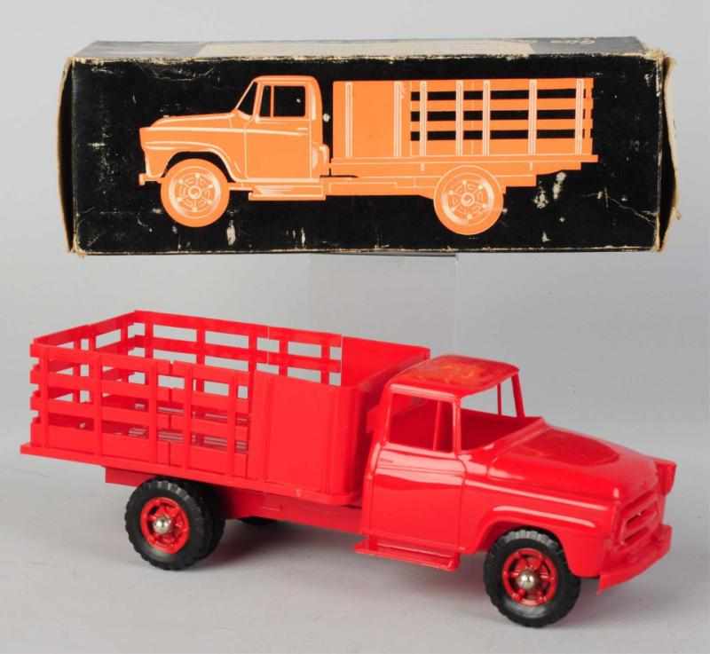 Appraisal: Product Miniature No Scale Model Stake Truck Circa s Plastic