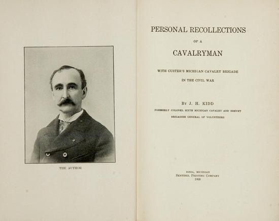 Appraisal: George Armstrong CUSTER - K H KIDD Personal Recollections of