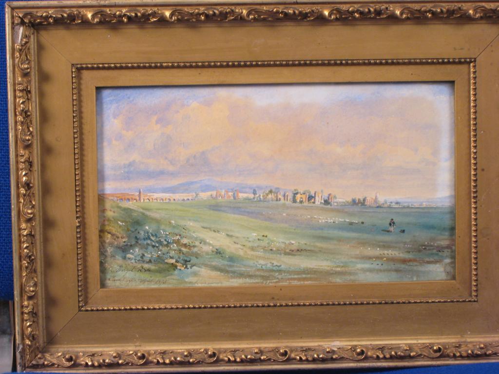 Appraisal: ARTHUR PERIGAL R S A A View in the Campagna