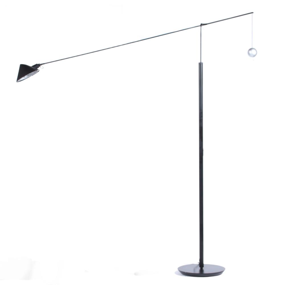 Appraisal: CARLO FORCOLINI NESTORE LETTURA LAMP FOR ARTIMEDE CANTILEVER FLOOR LAMP