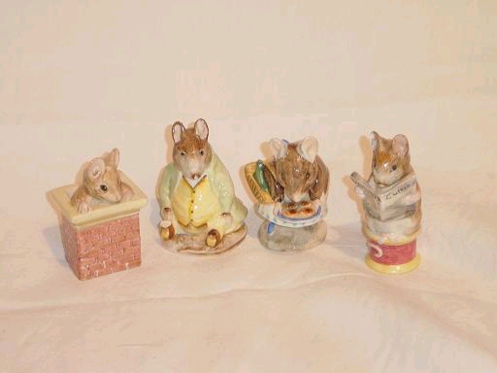 Appraisal: A collection of Beswick Beatrix Potter figures Samuel Whiskers Appley