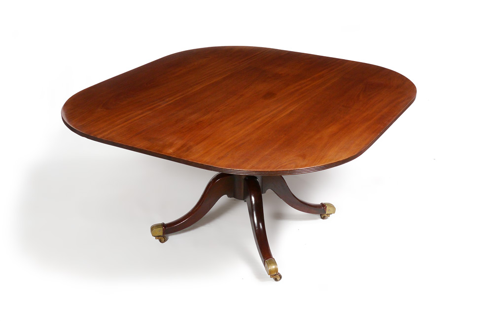 Appraisal: GEORGE III TILT TOP BREAKFAST TABLE Late th C English