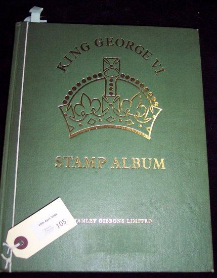 Appraisal: A remaindered collection of King George VI stamps in an