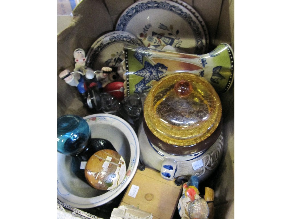 Appraisal: Box of bric a brac