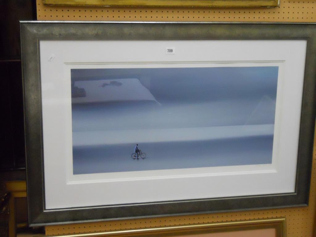 Appraisal: A signed limited edition print by Steve Johnston showing an