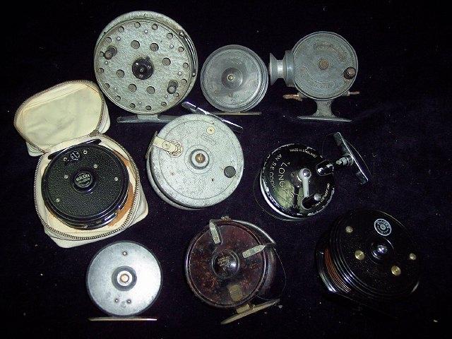 Appraisal: A reel marked Foster Bros Ashbourne and sundry reels