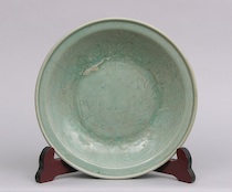 Appraisal: An Early Green Celadon Bowl Late Sung or Early Yuan