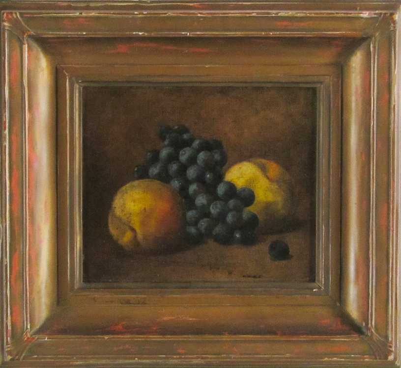 Appraisal: LEONARD WOODRUFF OIL ON CANVAS BOARD United States - Still-life