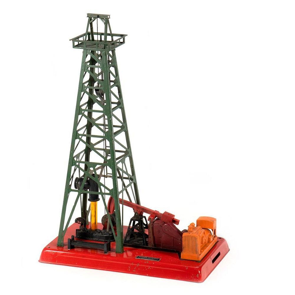 Appraisal: Lionel Oil Derrick Lionel Oil Derrick No barrels