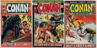 Appraisal: Conan the Barbarian Lot of Comic Books and Savage Tales