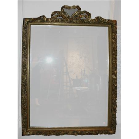 Appraisal: Louis XVI Style Gilt-Wood Mirror Estimate -