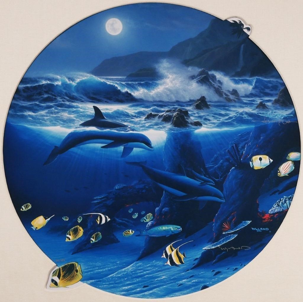 Appraisal: Limited edition Repligraph print by Robert Wyland and Gonzales Tabora