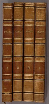 Appraisal: PLATO PLATONIS PHILOSOPHI QUAE EXSTANT Biponti - volumes in octavo