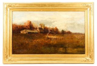 Appraisal: Circle of Murphy Cold Fall Morning Oil Circle of John