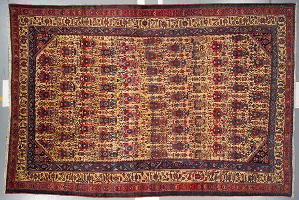 Appraisal: A Malayer carpet Central Persia circa size approximately ft x