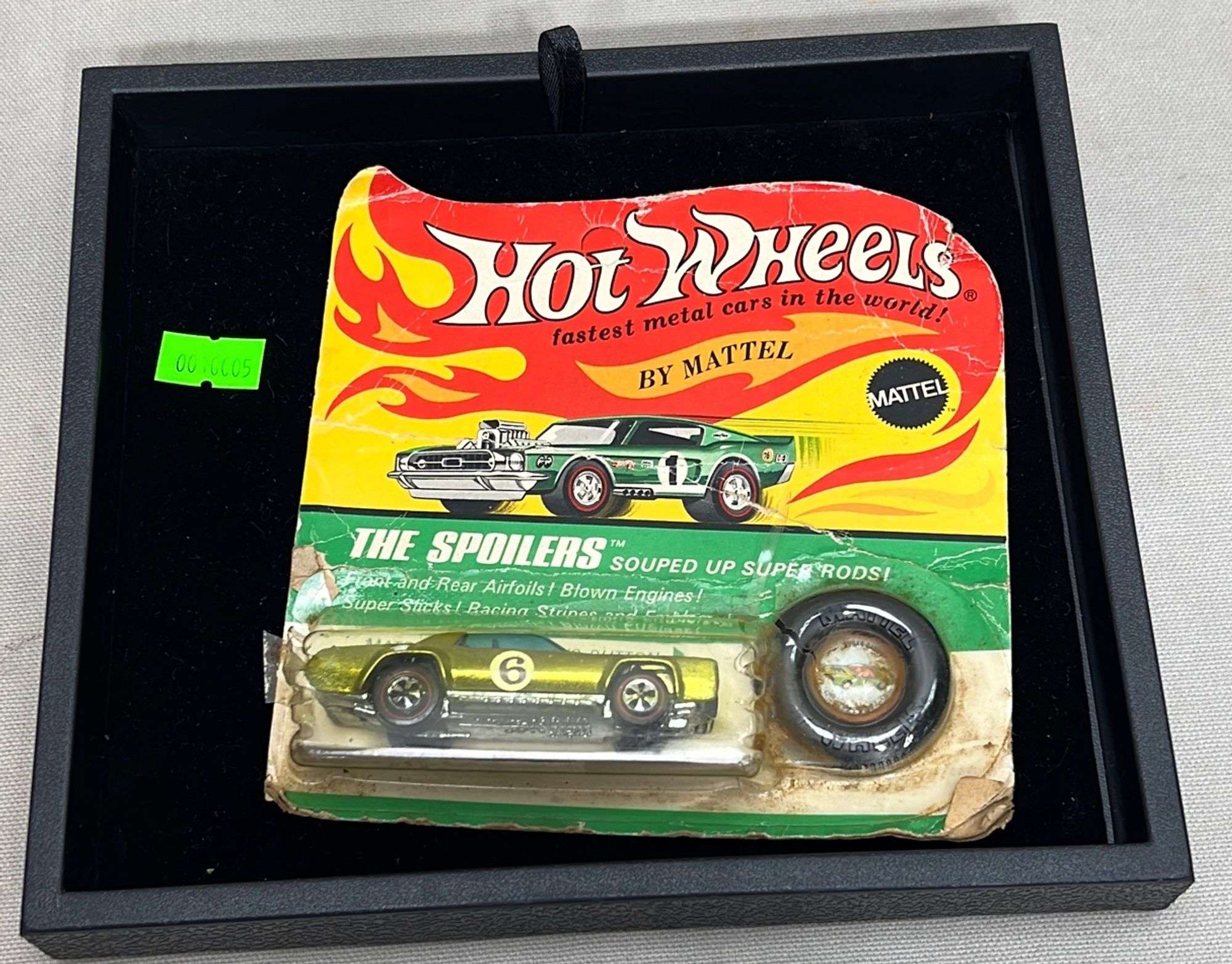 Appraisal: Mattel Hot Wheels The Spoilers red line carpackaging rough