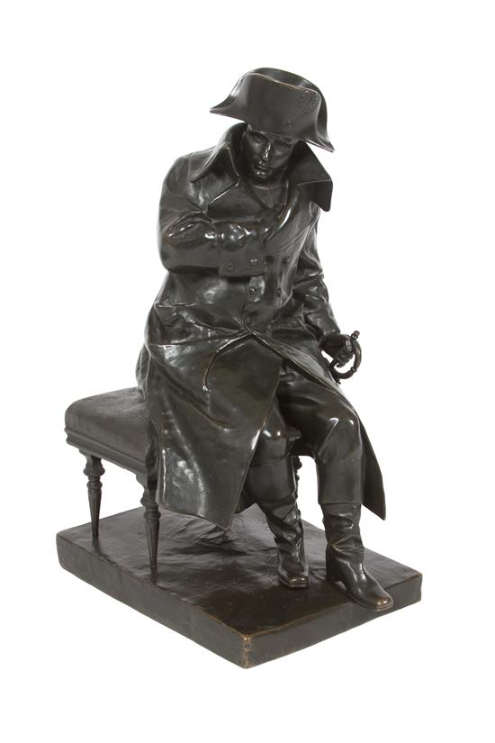 Appraisal: Sale Lot An Italian Bronze Figure of Napoleon ezio ceccarelli