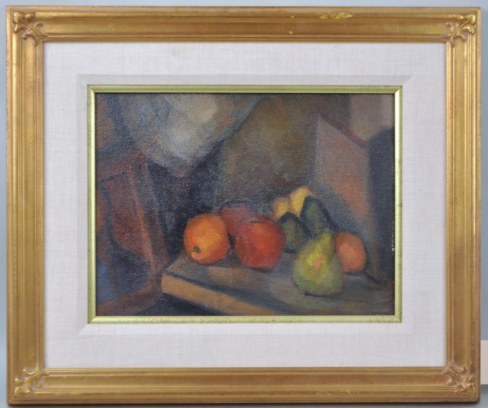 Appraisal: William Daily O B Still Life of Fruit signed verso