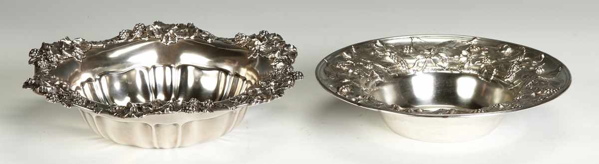 Appraisal: Two R Wallace Sons Mfg Sterling Bowls th cent L