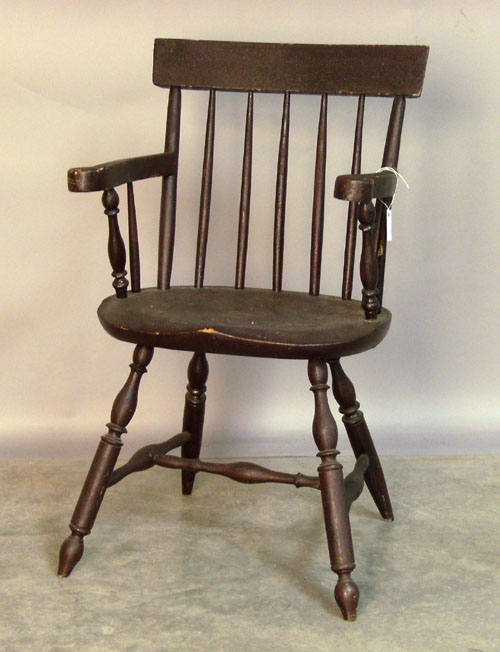 Appraisal: Lancaster County Windsor armchair th th c