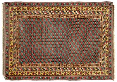 Appraisal: Finely woven Shirvan rug diagonal bands of leaf or floral