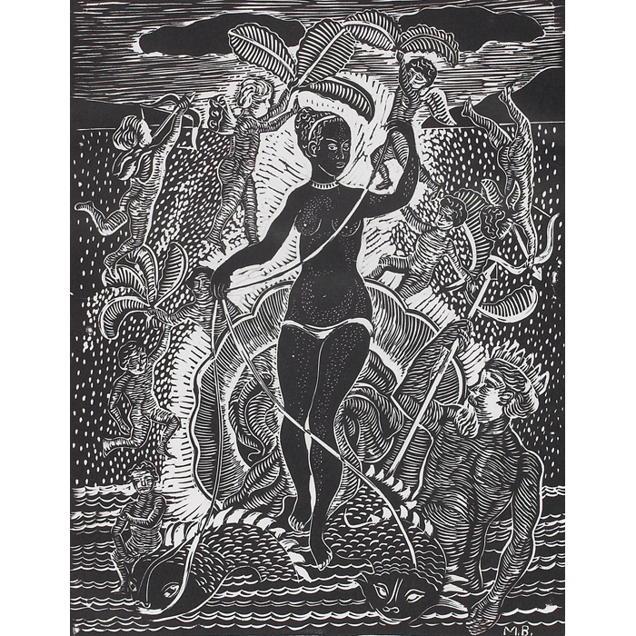 Appraisal: Margaret Taylor Goss Burroughs African-American b ''Black Venus '' c