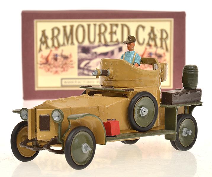 Appraisal: TOY ARMY WORKSHOP ARMY VEHICLE ROLLS ROYCE WITH TENDER BACK