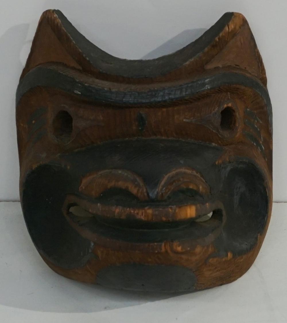 Appraisal: HAIDA OR TLINGIT PACIFIC NORTHWEST AMERICAN INDIAN MASKHaida or Tlingit