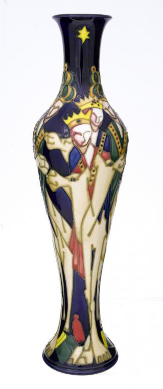 Appraisal: A MOORCROFT THREE KINGS VASE DESIGNED BY KERRY GOODWIN cm