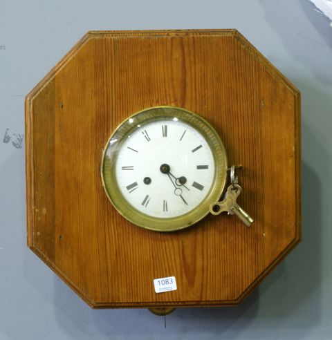 Appraisal: A th Century German wall clock cms high