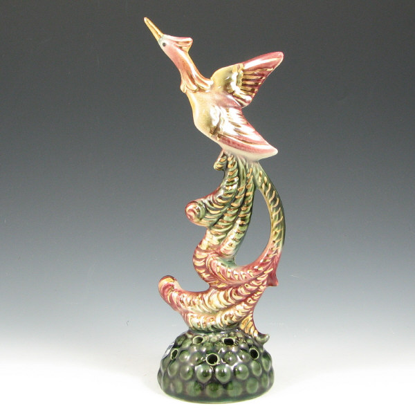 Appraisal: Hull Novelty Bird In Flight Flower Frog - Mint Novelty