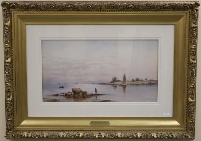 Appraisal: CHARLES H GIFFORD - FAIRHAVEN MA FRAMED AND GLAZED WATERCOLOR